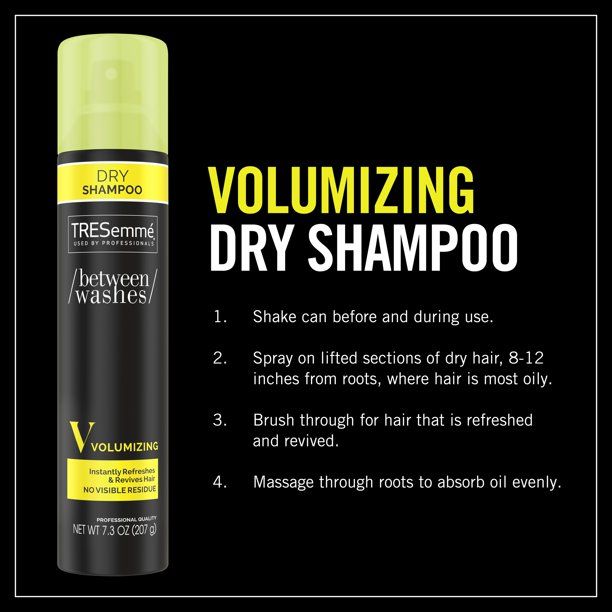 Tresemme Volumizing Dry Shampoo; Waterless Mist; 7.3o z