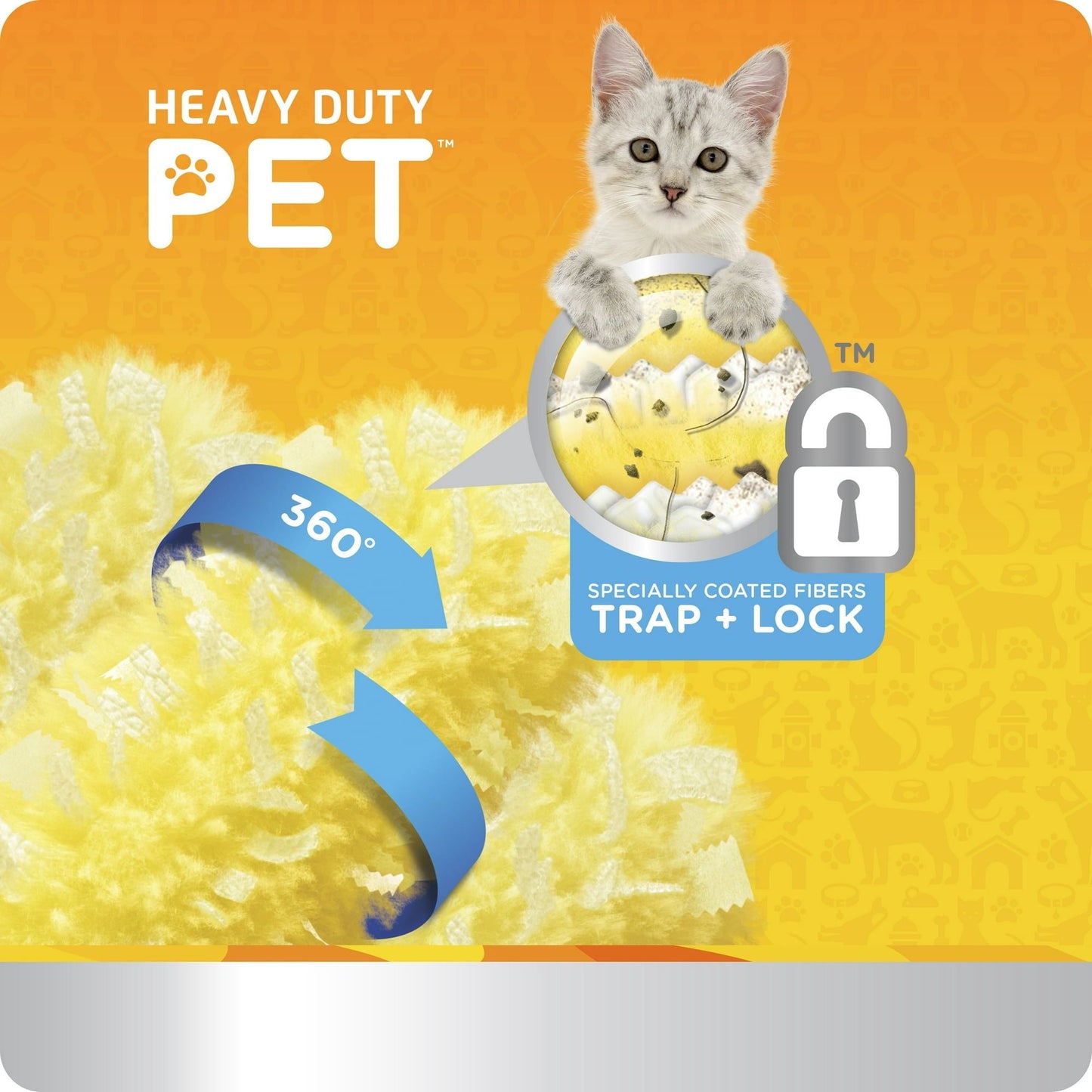 Swiffer 360 Dusters, Pet Heavy Duty Refills with Febreze Odor Defense, 3 count