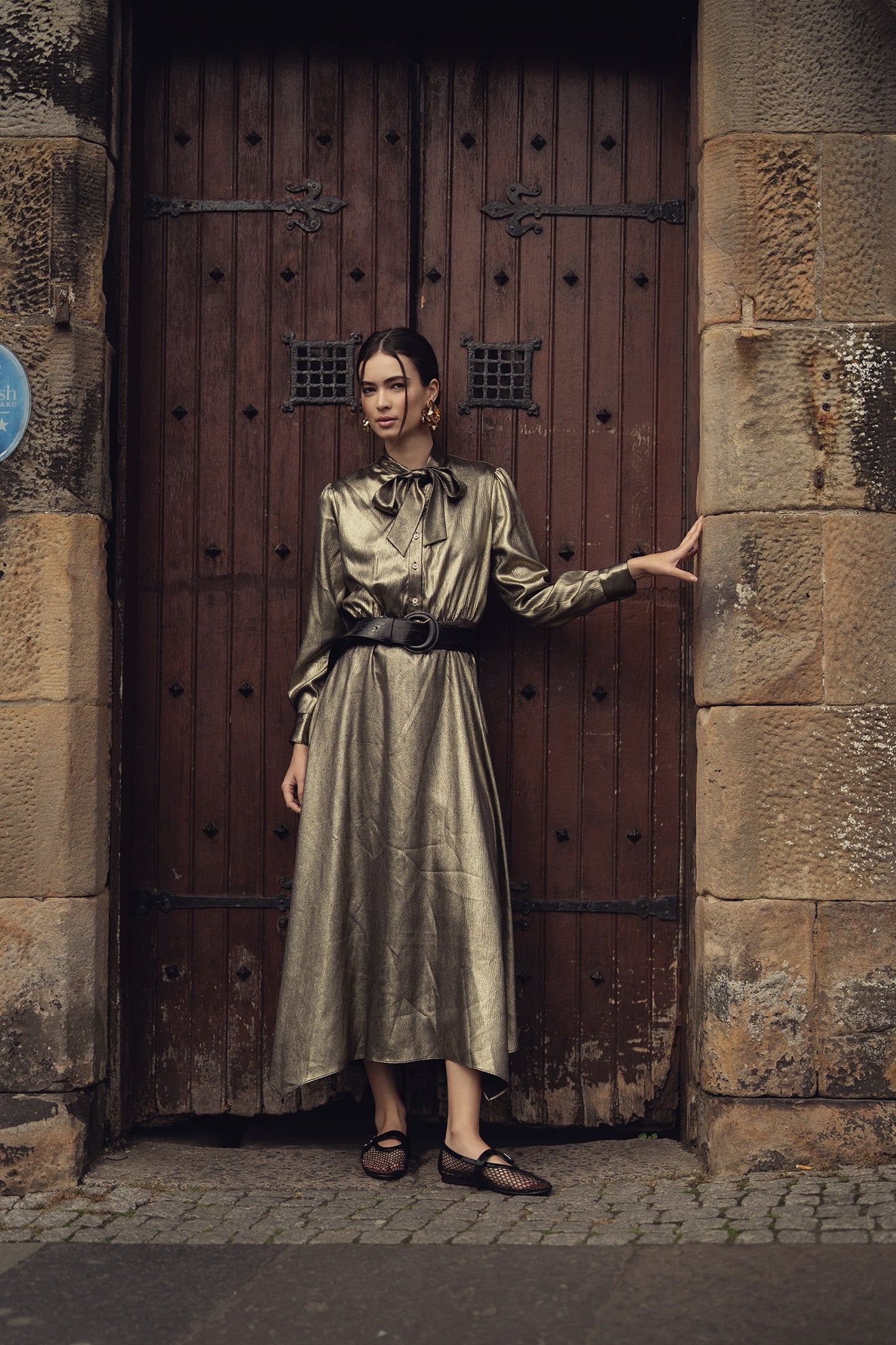 Emma Dress-Gold-0