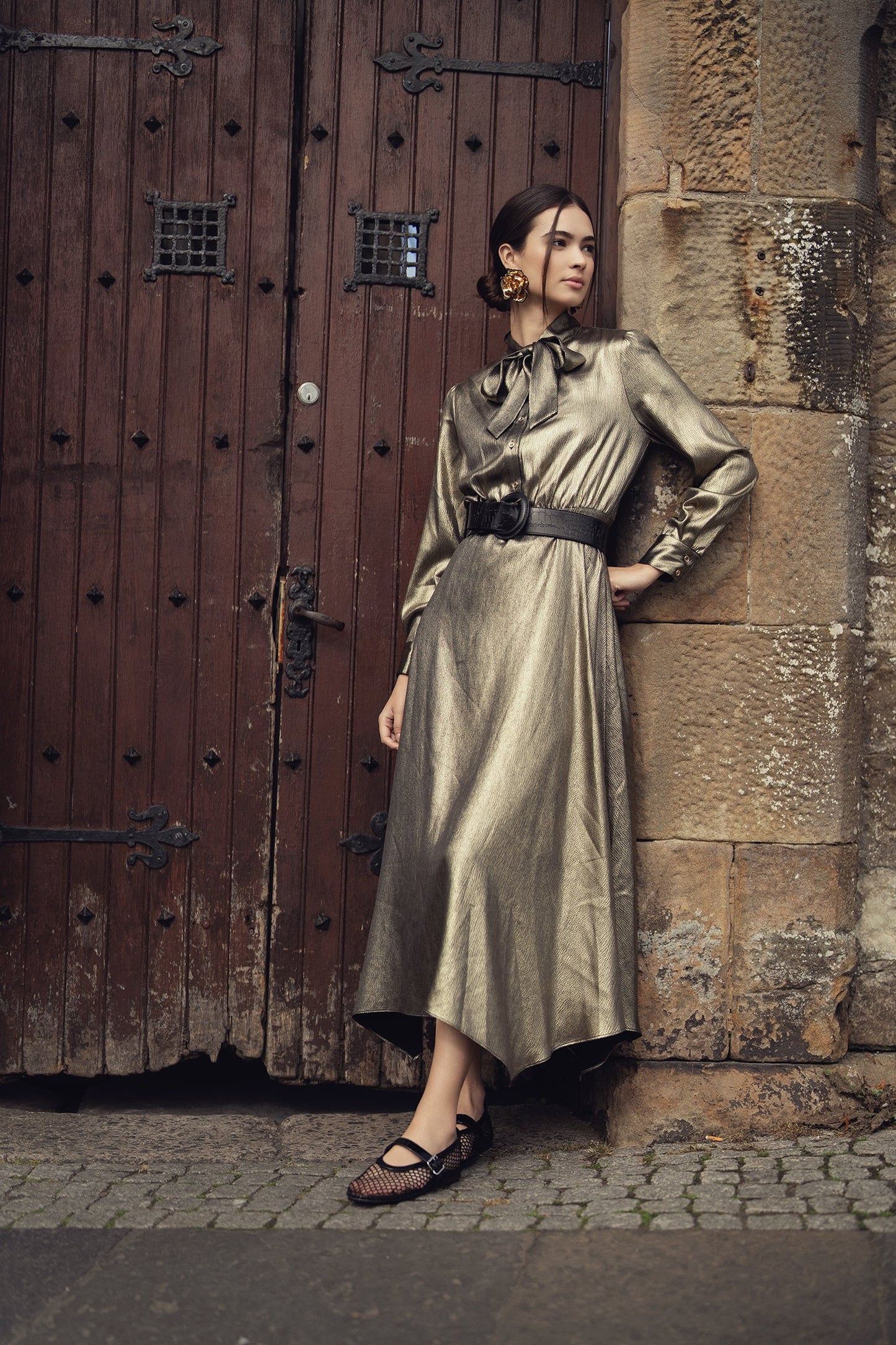 Emma Dress-Gold-4