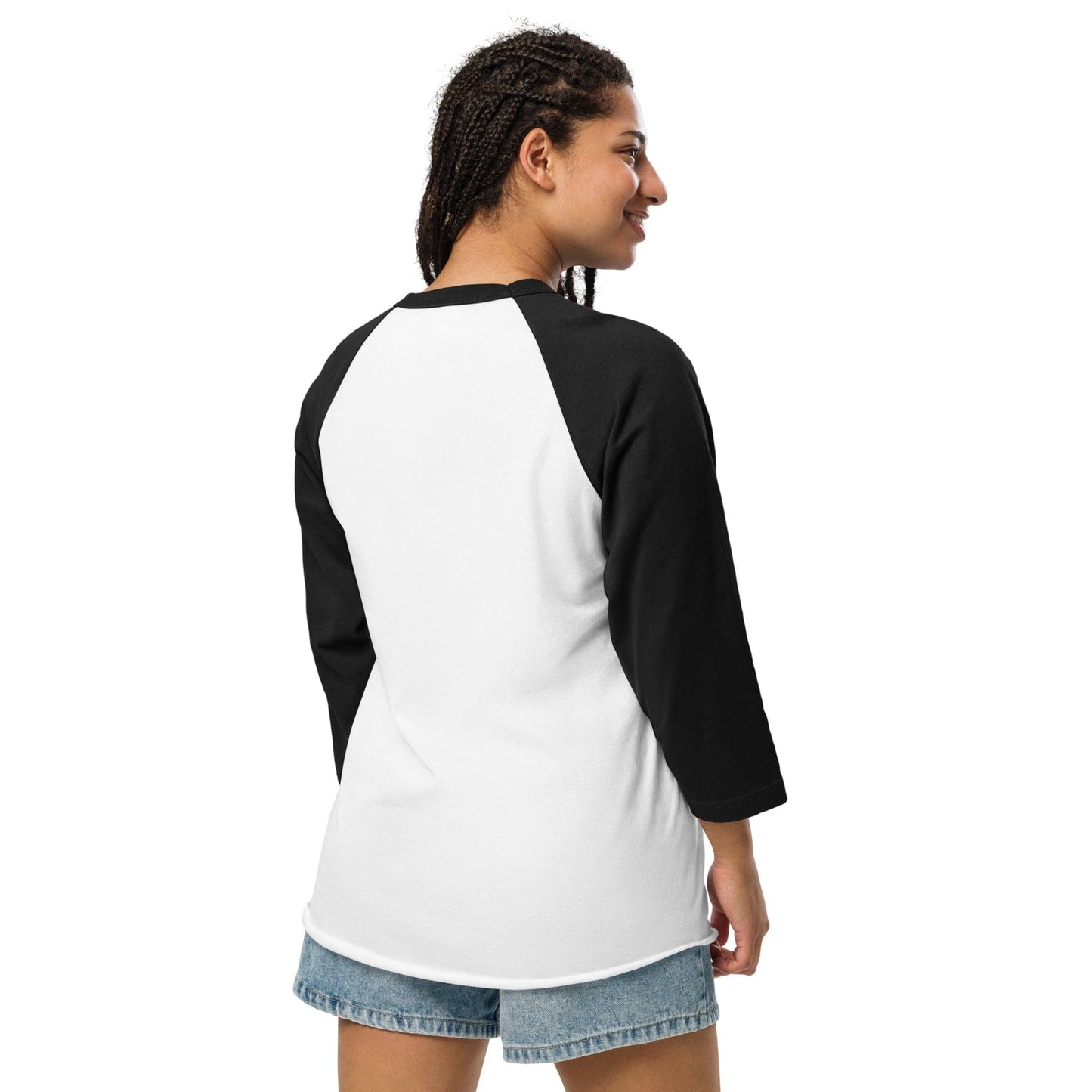 Womens Faith Inspired Raglan T-shirt Christian Apparel Unisex 3/4 Sleeve Shirt-2