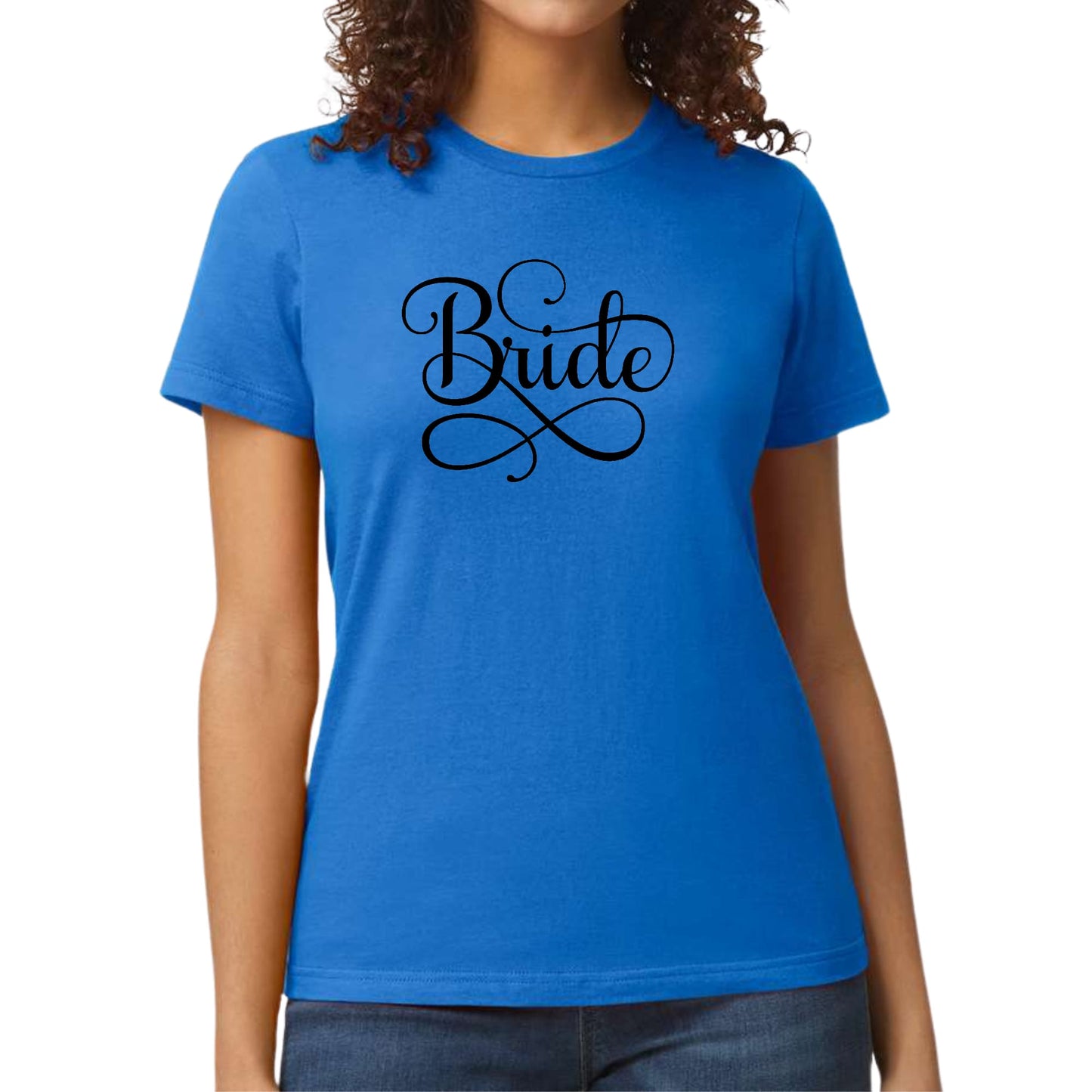 Womens Graphic T-shirt Bride Accessories - Wedding-2