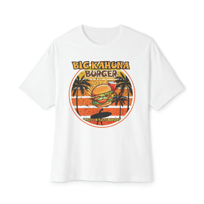 "DirkyThreadz Big Kahuna Burger T-Shirt - Retro Diner Style with Iconic Graphic Design"