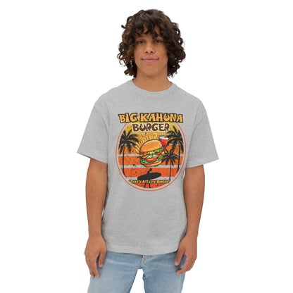 "DirkyThreadz Big Kahuna Burger T-Shirt - Retro Diner Style with Iconic Graphic Design"
