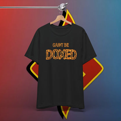 "Blazing Anonymity: Can't Be Doxed – The Shuli Network Inferno Edition #skoal" Unisex Jersey Short Sleeve Tee