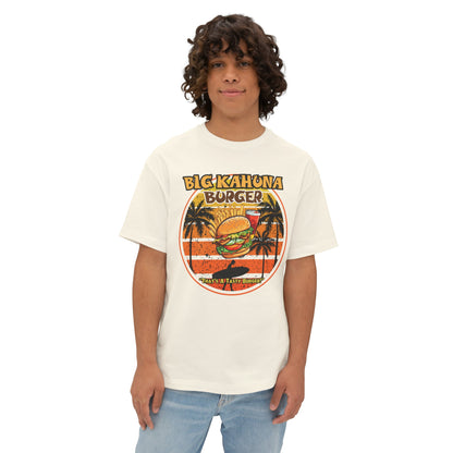 "DirkyThreadz Big Kahuna Burger T-Shirt - Retro Diner Style with Iconic Graphic Design"