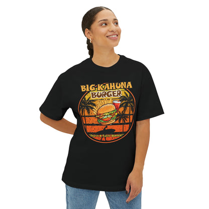 "DirkyThreadz Big Kahuna Burger T-Shirt - Retro Diner Style with Iconic Graphic Design"