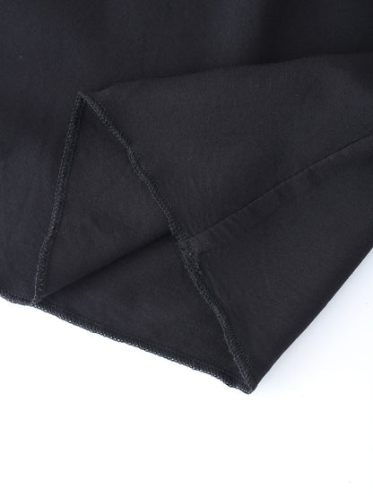DOUBLE LAYER SKIRT-BLACK-4