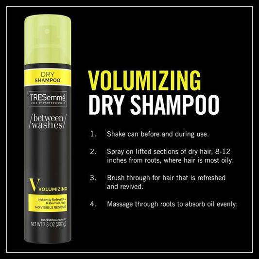 Tresemme Volumizing Dry Shampoo; Waterless Mist; 7.3o z
