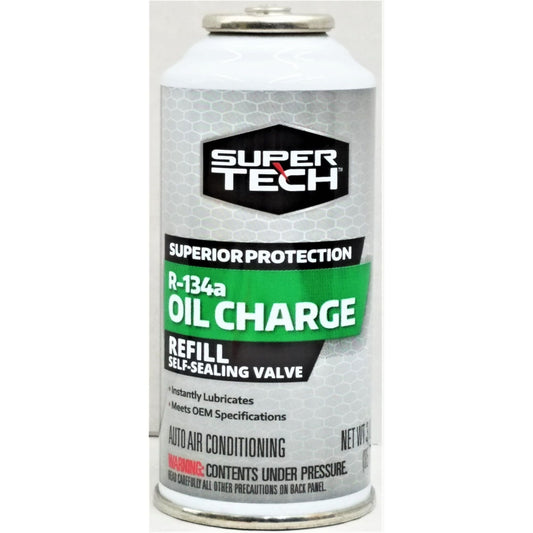 Super Tech Automotive R-134a PAG Oil Charge Refrigerant, 3 oz., 1 Pack