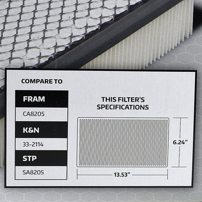 Super Tech 1085 Engine Air Filter, Replacement Filter for Chrysler or Jeep
