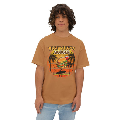"DirkyThreadz Big Kahuna Burger T-Shirt - Retro Diner Style with Iconic Graphic Design"