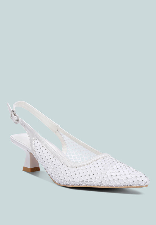 Siev Rhinestone Slingback Mules-1