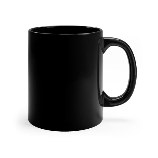 Black Ceramic Mug 11oz-0