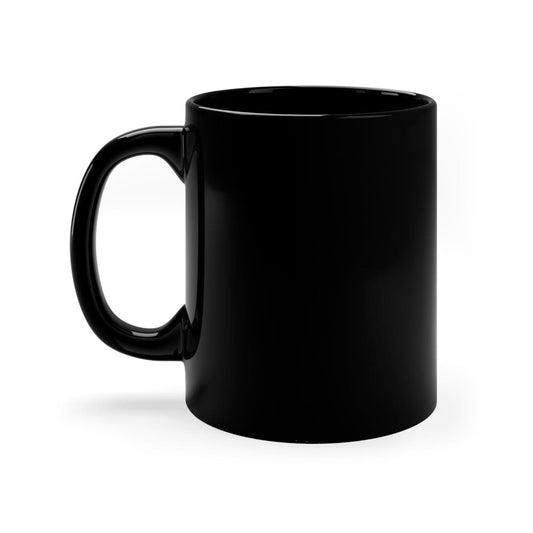 Black Ceramic Mug 11oz-1