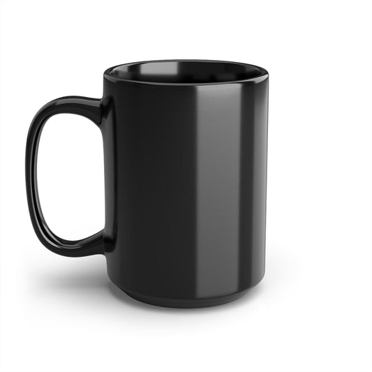 Black Ceramic Mug 15oz-1
