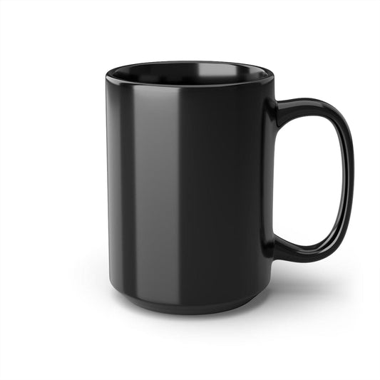 Black Ceramic Mug 15oz-0