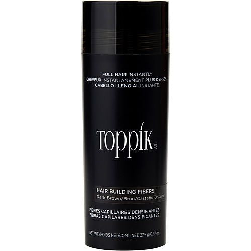 TOPPIK by Toppik HAIR BUILDING FIBERS DARK BROWN ECONOMY 27.5G/0.97OZ