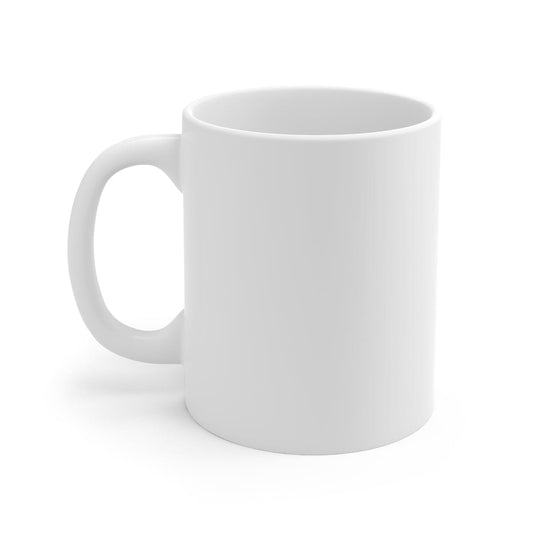 White Ceramic Mug 11oz-1