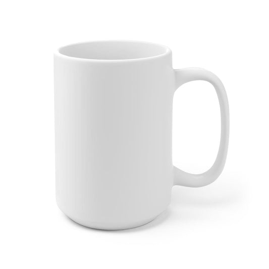 White Ceramic Mug 15oz-0