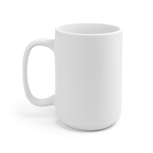 White Ceramic Mug 15oz-1