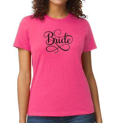 Womens Graphic T-shirt Bride Accessories - Wedding-6