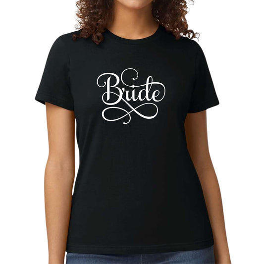 Womens Graphic T-shirt Bride Accessories - Wedding-0