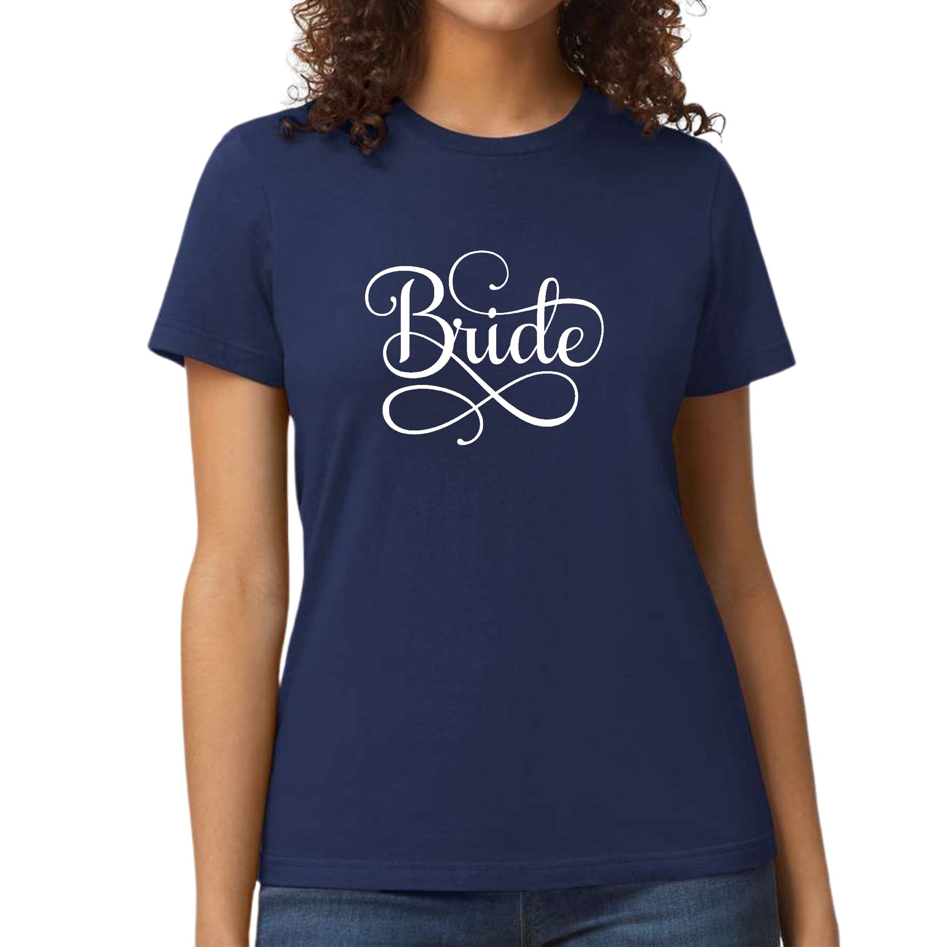 Womens Graphic T-shirt Bride Accessories - Wedding-2