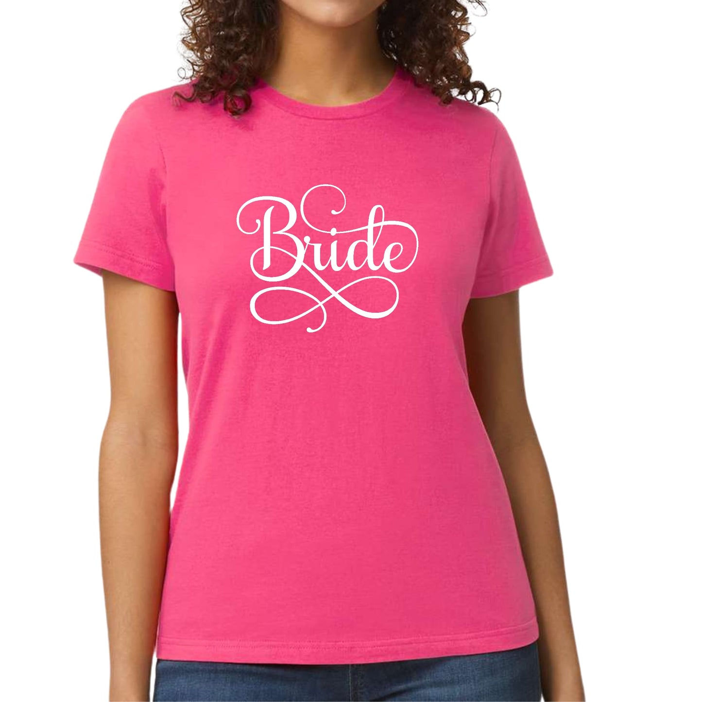 Womens Graphic T-shirt Bride Accessories - Wedding-6