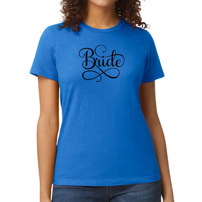 Womens Graphic T-shirt Bride Accessories - Wedding-5