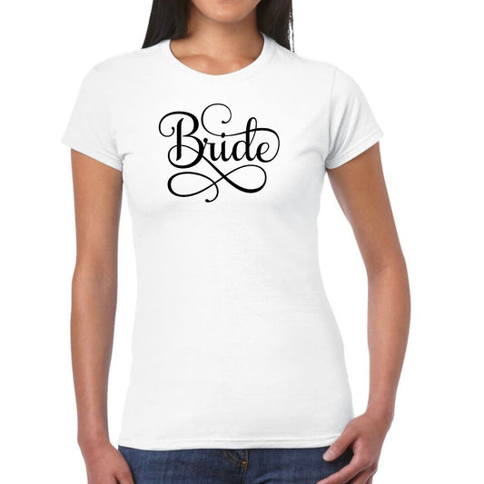 Womens Graphic T-shirt Bride Accessories - Wedding-0