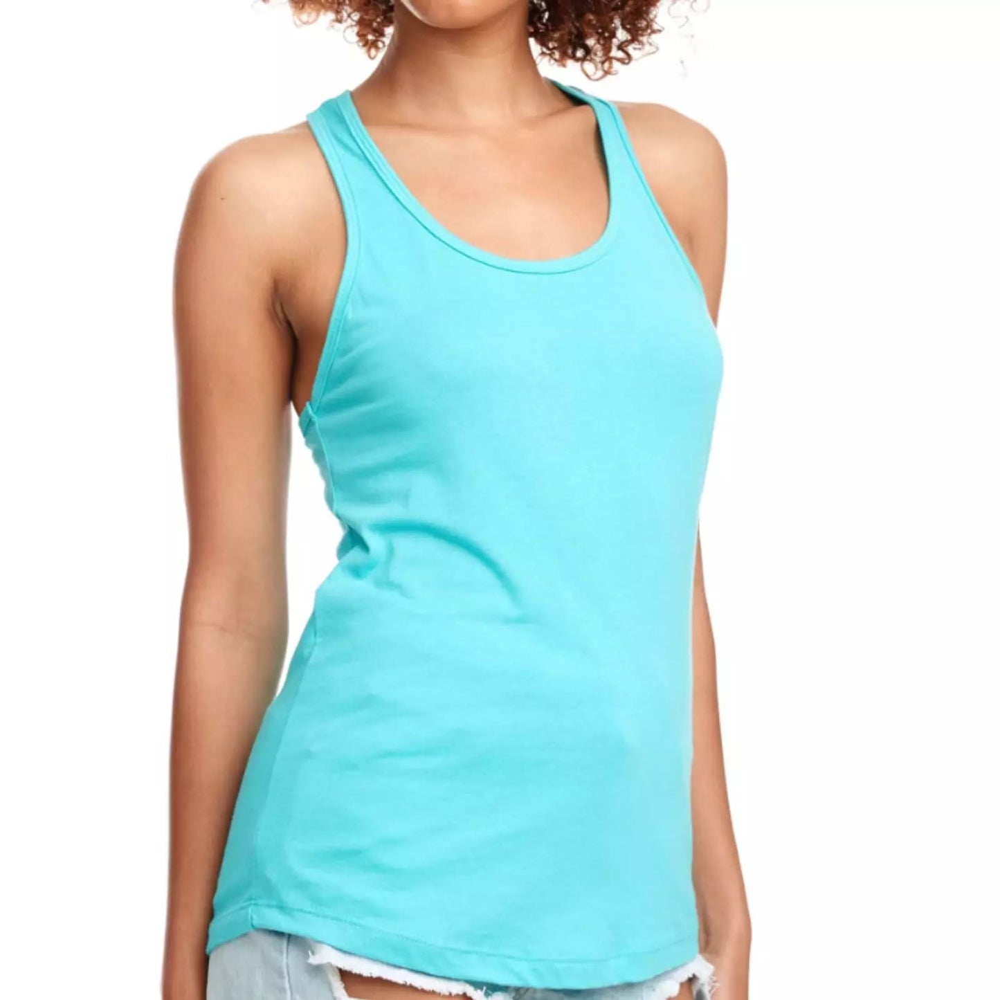 Womens Racerback Tank Top T-shirt-2